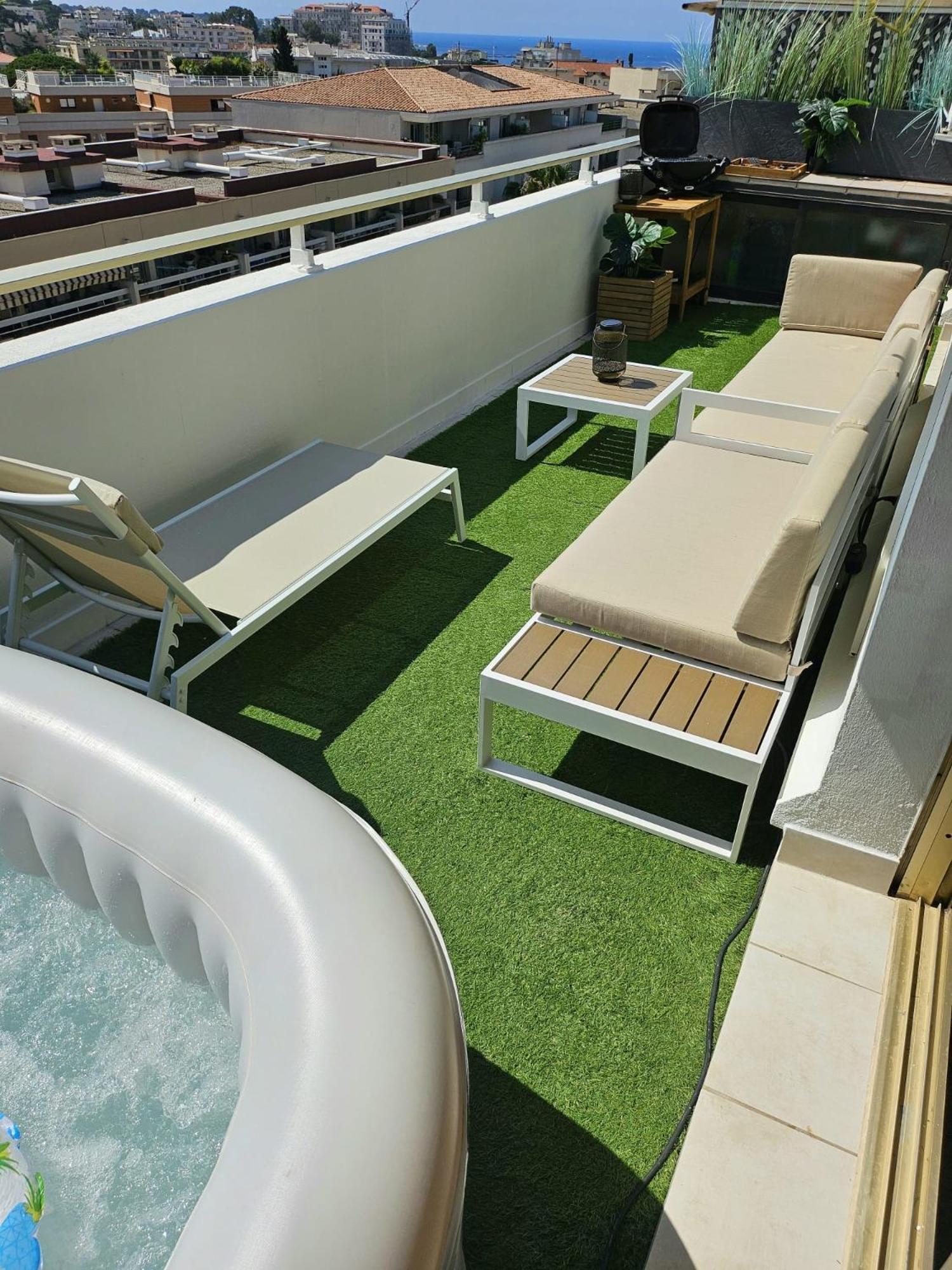 Le Duplex Leilighet Antibes Eksteriør bilde